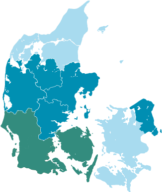 Danmarks kort Jobbanken